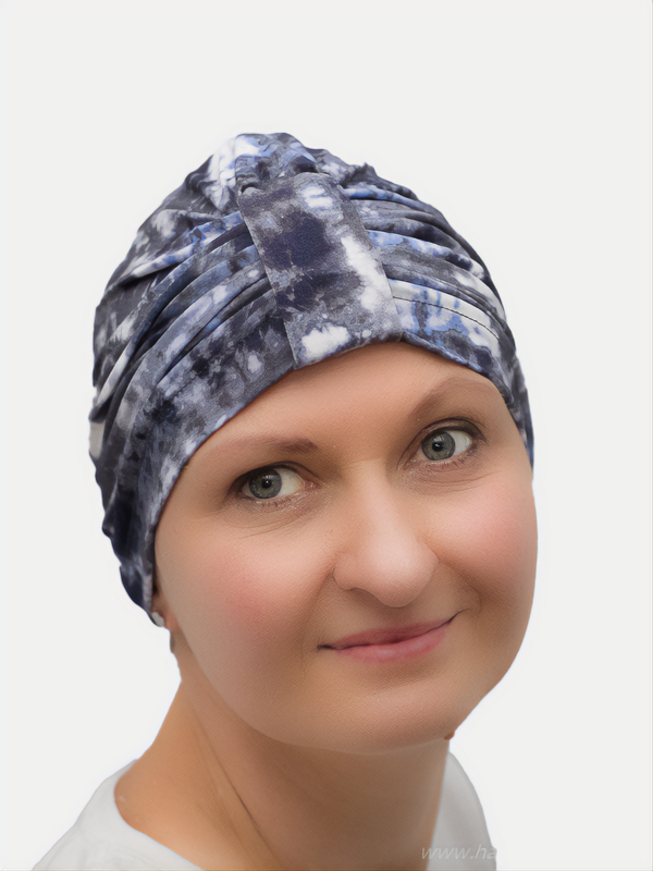 Soft bamboo hat in vibrant colors, ideal for day use and formal events, providing comfort for cancer patients