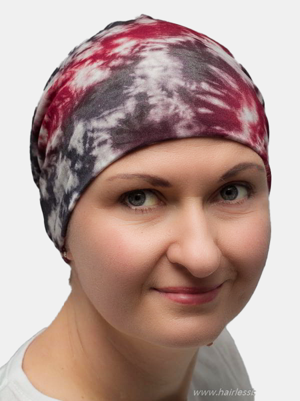 Comfy, light beanie hat with lining to keep warm, designed for hair loss, cancer, and chemo patients