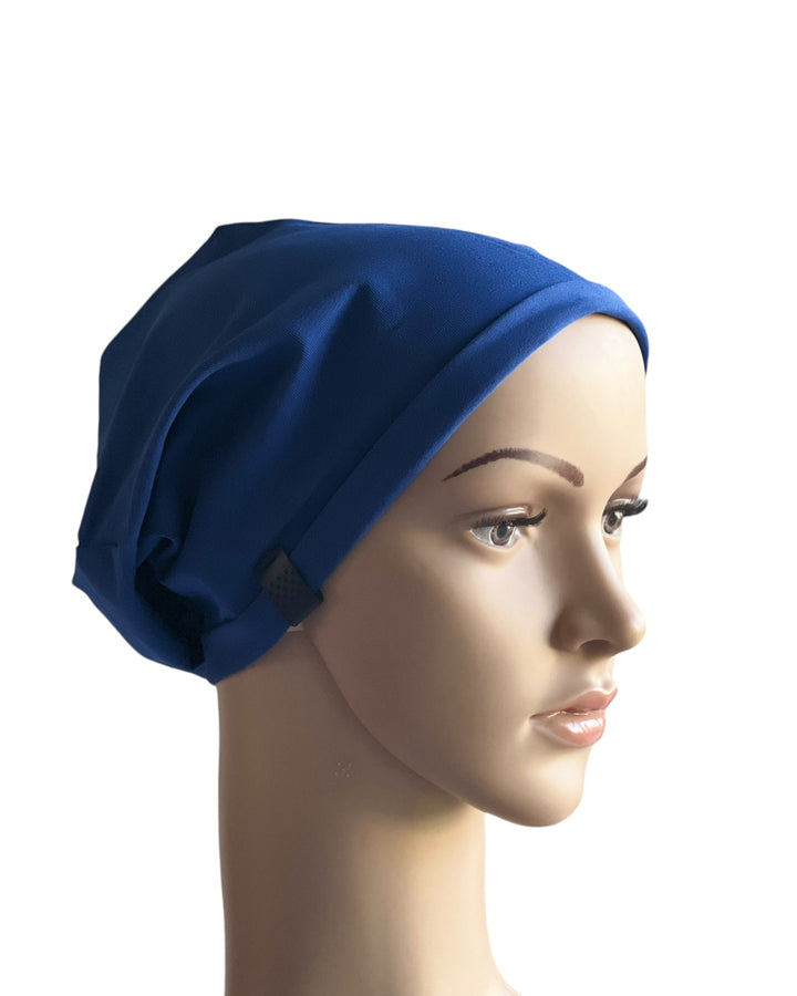 Comfortable and thin Ivy beanie hat made of soft cotton for sensitive scalps during chemo or hair loss