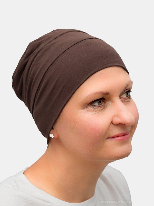 Bamboo double sided sleep cap for cancer patients