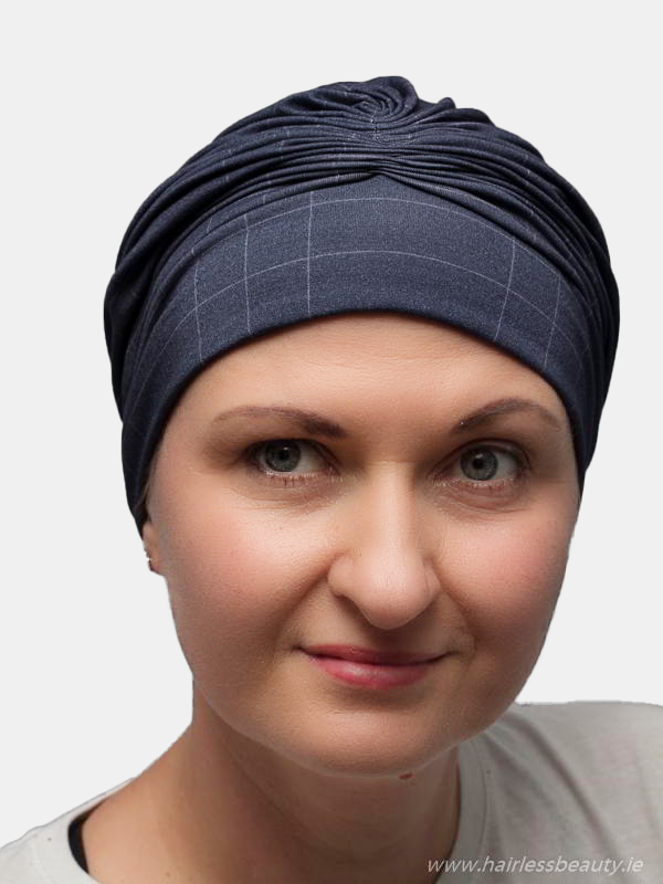 Cotton turban, no lining, soft and stylish for alopecia