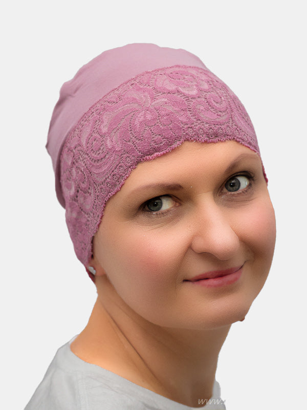 Light and soft Shamrock turban great for cancer patients in spring
