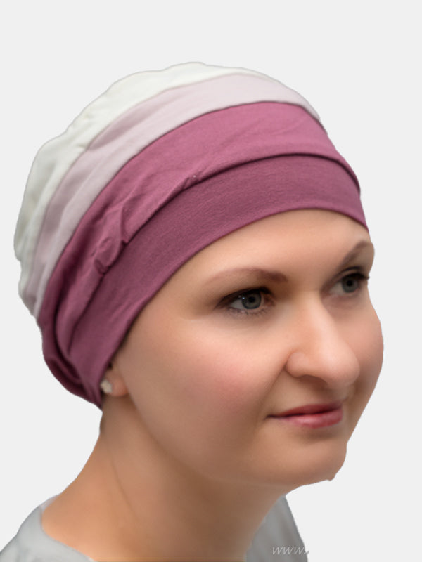 Elegant and popular bamboo turban, perfect for cancer and alopecia